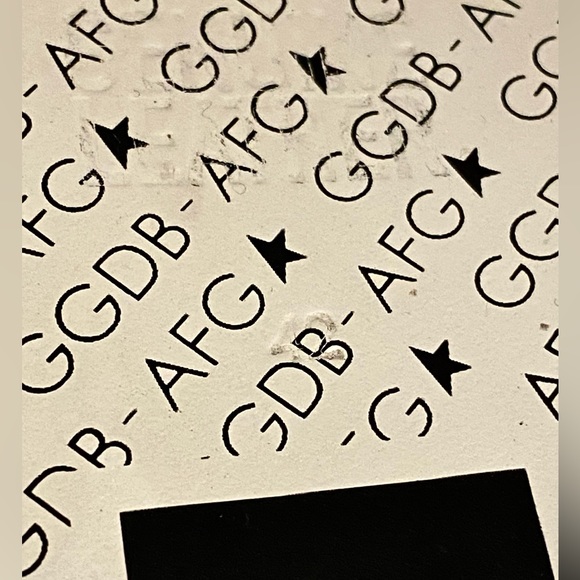 Men’s Golden Goose Stardan in White Mesh with Black Star Size 42 (9 US) - Picture 13 of 15